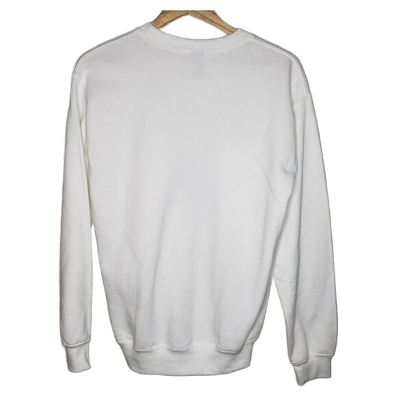 Women's Santa Baby White Rip Wheeler Christmas Sweater Sz S (1513) - Picture 3 of 5